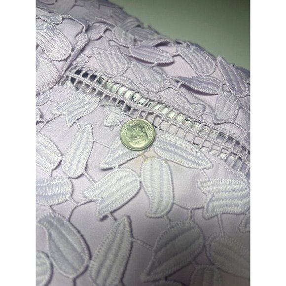 Bardot Gemme Dress Lace Halter Ladies Size 8 Lavender Lilac Color - Picture 15 of 16